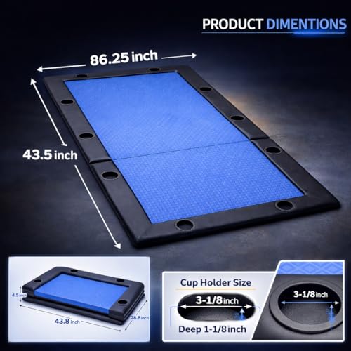 MRC Poker Table Tops for Pool Table fit Standard 8 Feet Pool Tables