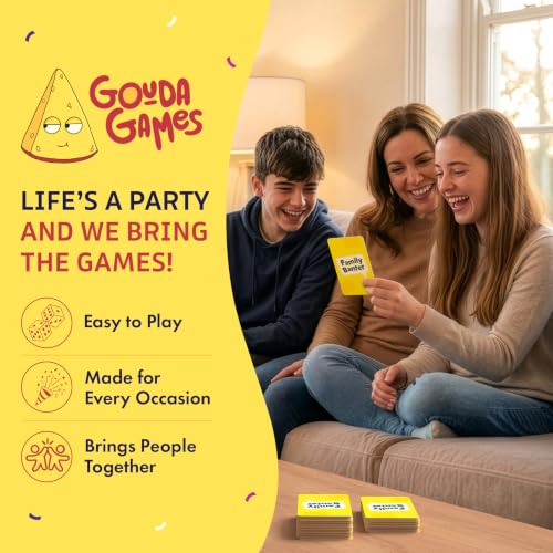 Gouda Games Uncommon Sense – Guessing Card & Board Game, Family Game Nights & Parties | Quick-Thinking Word Game for Adults & Teens, Gift for Ages 10 & Up, 4-20 Players
