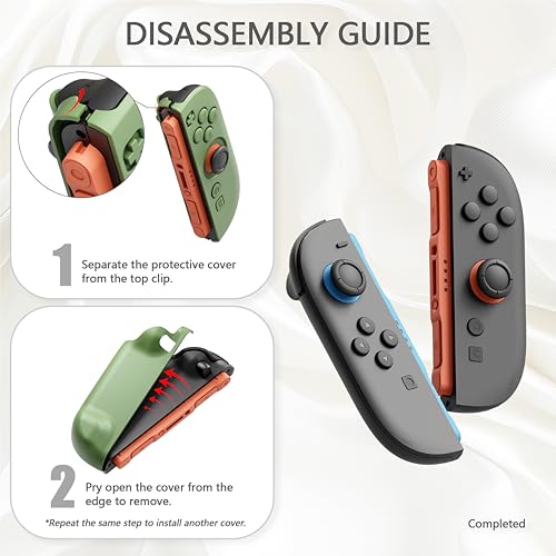 PlayVital Hard Case for Nintendo Switch 2 with Extra Stand & Thumb Grip Caps | Split Design, Dockable Protective Full-Body Shell Cover for Nintendo Switch 2 | Solid Color Series (Scarlet Red) - color: Scarlet Red