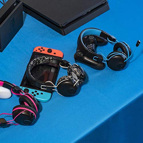 JLab JBuddies Play Gaming Wireless Kids Headset, Pink, 22+ Hour Bluetooth 5 Playtime 60ms Super-Low Latency for Mobile Gameplay, Retractable Boom Mic, AUX Cord Compatible w/Gaming Consoles