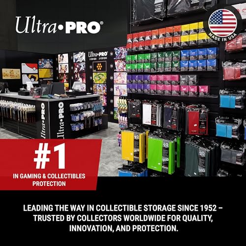 Ultra Pro Semi Rigid Card Holder 1/2" Lip – Clear PVC Sleeves for Trading Cards – Fits 2.5" x 3.5" up to 35pt – Card Grading Sleeves for Storage, Shipping, TCG & Collector Protection – 200 Pack - size: 2.5" x 3.5"