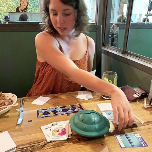 Abducktion - IntergalacDuck Research Expansion Pack, Ages 12+ 2-6 Players | 25-30 Minutes, Additional Cards, 2 More Boards for up to 6 Players, and Glitter Ducks!