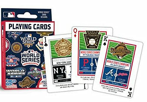 MasterPieces Officially Licensed MLB League-MLB Playing Cards - 54 Card Deck for Adults