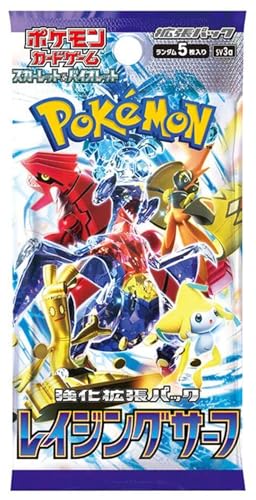 Pokémon (1 Pack) Japanese Pokemon Card Game Raging Surf SV3a Booster Pack (5 Cards Per Pack)