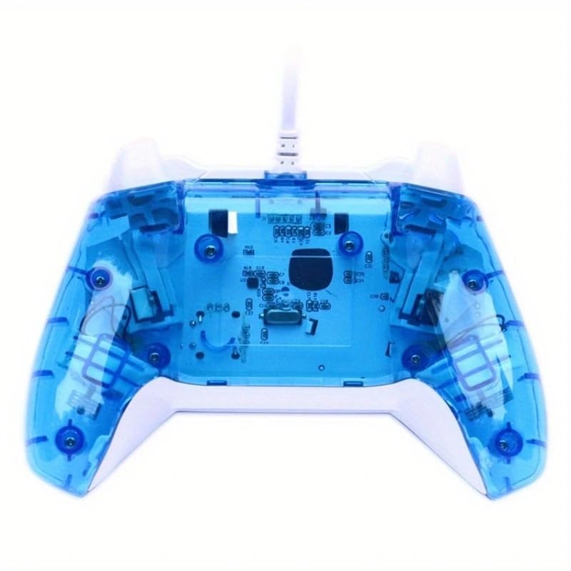 Seven Fairies Wired Game Controller for Windows PC, Android, Nintendo Switch & Steam Deck, USB Gamepad with Hall Effect Joystick, Turbo, Dual Vibration, Plug and Play, Ergonomic Design