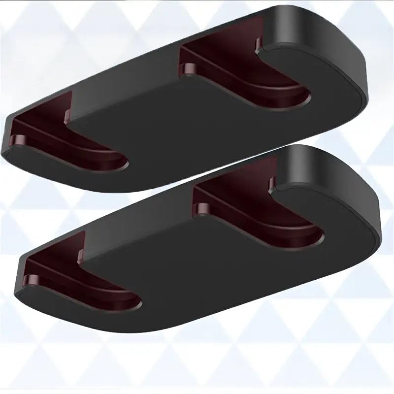 2 Pack Under Desk Game Controller Holder, No Drill Adhesive Mount, Universal Organizer for Most Game Controllers, Under Desk Hanger for Gaming Desk Accessories Storage