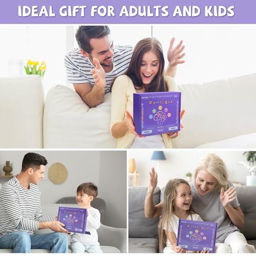 Brain Teaser Puzzles for Adults and Kids, 18Pcs Puzzle Games Set, 3D Wooden Plastic Metal Puzzle, Unlock Interlock Mind Brain Games, IQ Test Educational Toy - style: Medium-18PCS