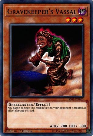 Yu-Gi-Oh! - Gravekeeper's Vassal - SS01-ENB03 - Common - 1st Edition - Speed Duel Decks - Destiny Masters