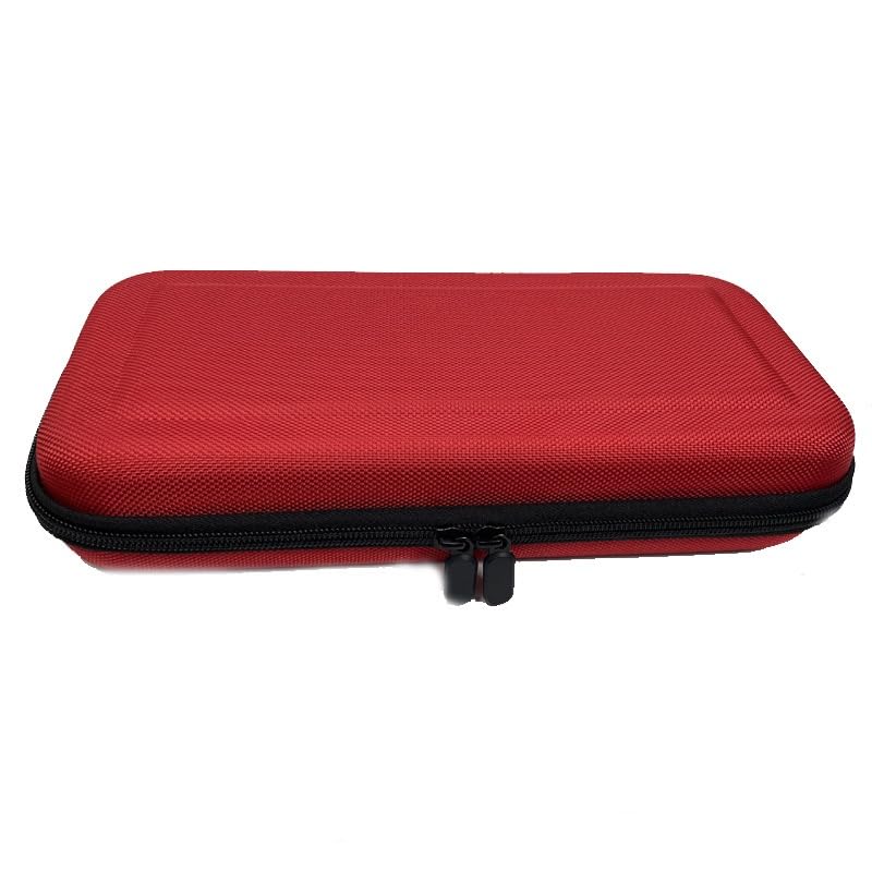 Linkhood Travel Carrying Case for Nintendo Switch 2 2025, Large Volume Accessories Bundle Holder, 1 Screen Protector, Hard Protective Cover Estuche Funda with 12-24 Game Cards (Red) - color: Red