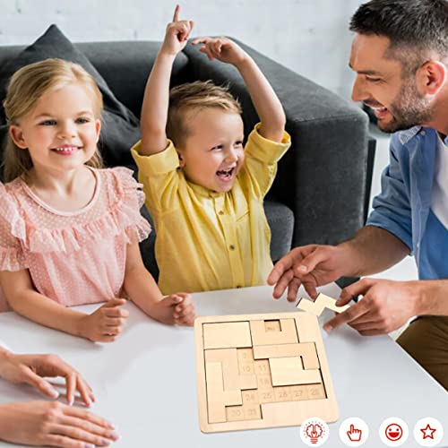 Daily Calendar Puzzle for Adults,A Puzzle to Challenge 365+ Date,Office Logic Wooden Puzzles (3 Pack) - style: 3 Pack