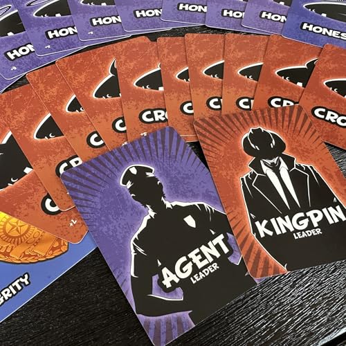 Pull the Pin Games Good Cop Bad Cop - Board Games & Card Games for Epic Fun - Hidden Identity Party Card Game - Fast-Paced Social Deduction - Easy to Learn - 4-8 Players - Award-Winning Family Game