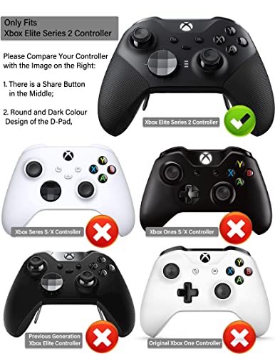 YoRHa Silicone Skin for Xbox Elite Series 2 Controller x 1(Cthulhu Green) with Exclusive Thumb Grips x 4