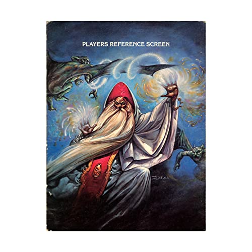 Dungeon Masters Screen (Advanced Dungeons & Dragons, 1st Edition, TSR 9146)