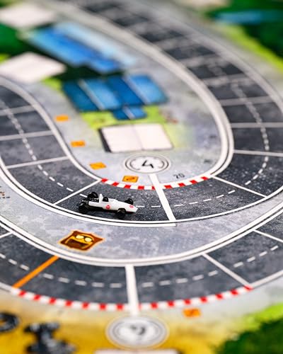 Heat: Rocky Roads Board Game Expansion | New Tracks & Mechanics, 1966 Championship Season, Strategy Game for Kids & Adults, Ages 10+, 1-7 Players, 60 Mins