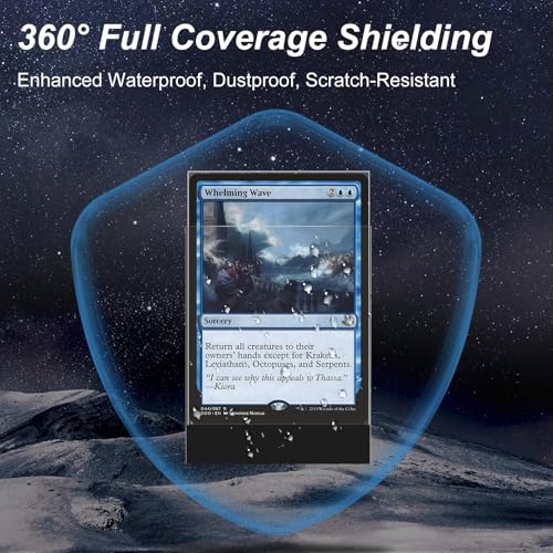 100 Pack Card Sleeves, Perfect Fit Inner Sleeves Ideal for Double-Sleeving, Trading Card Sleeve Compatible with MTG, TCG, Gaming Cards - color: Clear, size: 100 Pack