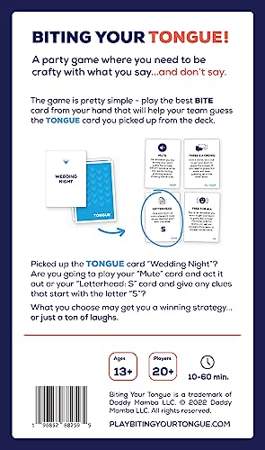 – A Party Card Game Where You Choose Your Words Wisely