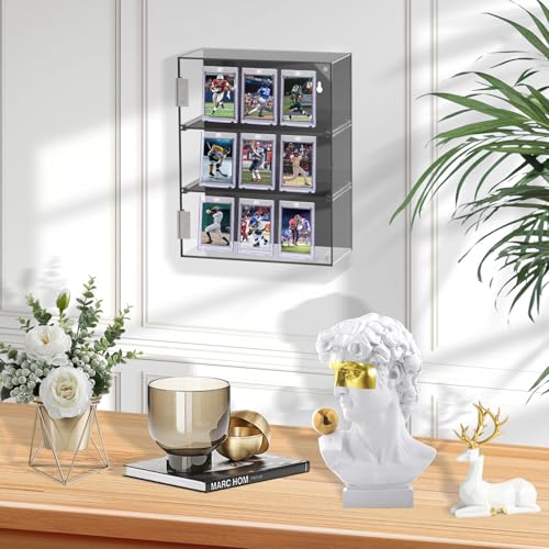 120ct Magnetic Card Holder, 35pt One Card Touch Holder for Trading Cards,Baseball Card Protectors Hard Plastic, Display Case for Collectible Cards Sport Cards Game Cards Top Loads for Cards Sleeves