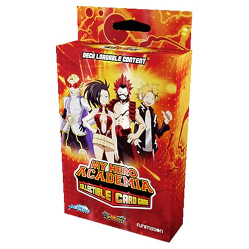 My Hero Academia Collectible Card Game Series 2 Crimson Rampage Deck-Loadable Content | Trading Card Game for Adults and Teens | Ages 14+ | 2 Players | Avg. Playtime 20-30 Mins | Made by Jasco Games