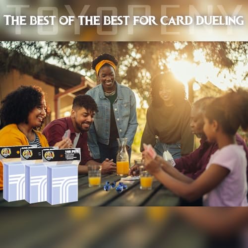 500 Count Baseball Card Sleeves, Soft Trading Card Sleeve Fit ForMtg,TCG,CCG,Magic,Football,Sports,Photocard Sleeves - color: 500 Pieces - Clear