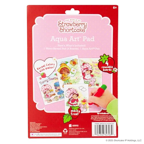 Strawberry Shortcake Aqua Art - style: Strawberry Shortcake