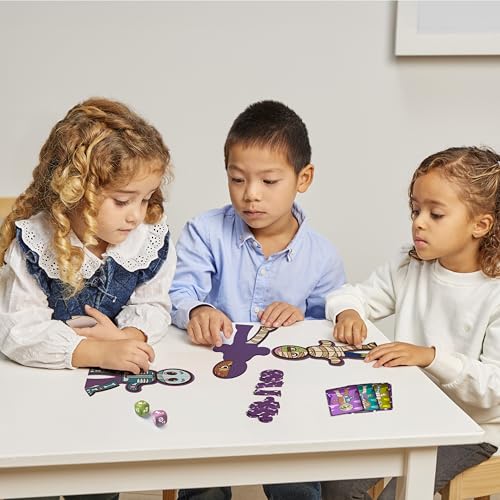 Miniland Monster-Creating Board Game for Kids +5, Comes with 48 Pieces, Challenge Cards and Dice, Develops Symmetry and Concepts of Left-Right | Monster Mix - color: Monster Mix