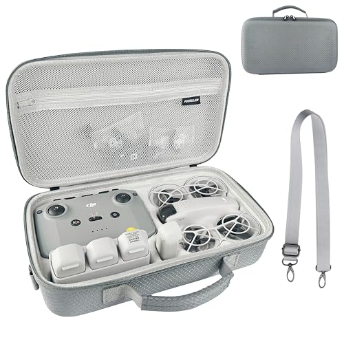NEO Case, Waterproof hard Carrying Case for DJI NEO, Travel Storage Bag for DJI NEO Fly More Combo, Compatible RC-N3/N2 remote controller/Intelligent Flight Battery/Charging Hub and Accessories