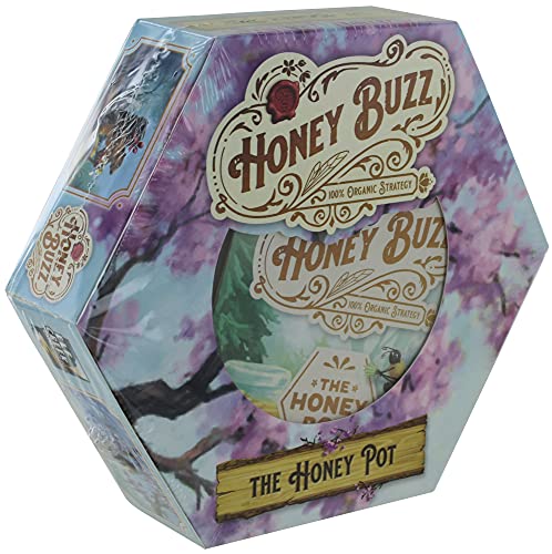 Elf Creek Games Honey Buzz: The Honey Pot Mini Expansion – Add-On for Honey Buzz Board Game | New Mini-Module, Strategic Variety & Replayability