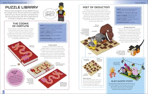 Build Your Own LEGO Escape Room: With 49 LEGO Bricks and a Sticker Sheet to Get Started