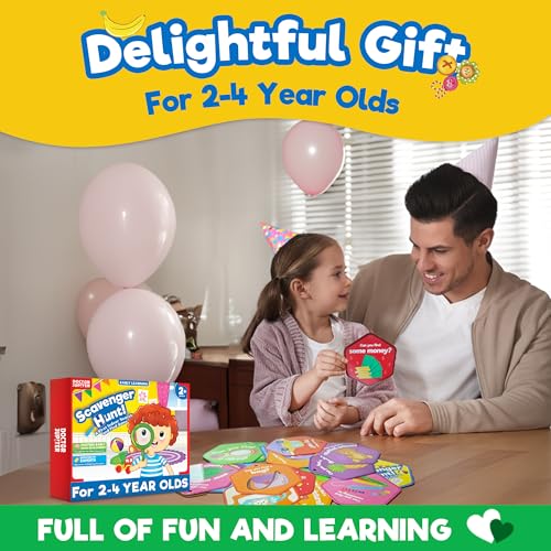 Doctor Jupiter Scavenger Hunt | Toys for Ages 2-4 | Birthday Gift Ideas for 2 Year Old Boys and Girls | Toddler Toys for 2-3-4 Year Old | Learning & Education Toys - style: Scavenger Hunt