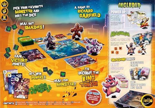 IELLO King of Tokyo Monster Box,Multi - style: Monster Box