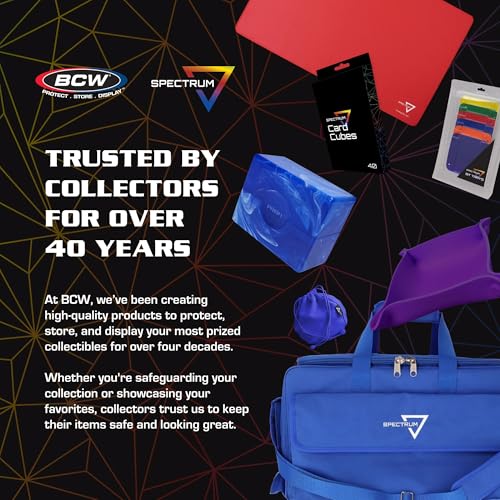 BCW Prism Deck Case - Marble Black | Holds 50 Double-Sleeved or 60 Single-Sleeved Cards | Secure Snap Closure | Compatible Collectible Card Bins | TCG Storage Box - color: Marble Black