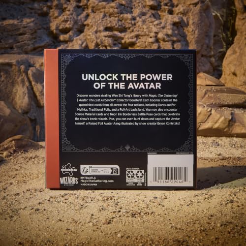 Magic: The Gathering | Avatar: The Last Airbender Collector Booster Box | 12 Packs | Collectible Card Game