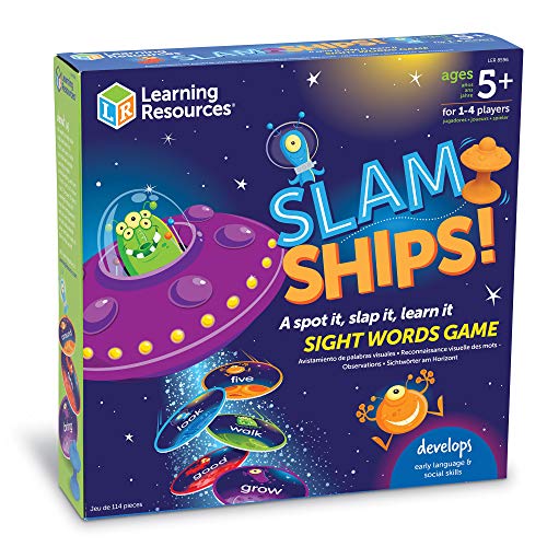 Learning Resources Slam Ships Sight Words Game - style: Slam Ships