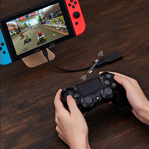 8Bitdo Adapter Switch Controller Adapter 2 USB Wireless for Windows, Mac & Raspberry Pi, Compatible with Xbox Series X & S, PS5/PS4/PS3 Controllers