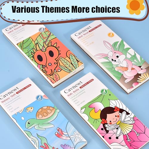 Cavnewt Paint with Water Coloring Book for Kids - color: Animal Forest