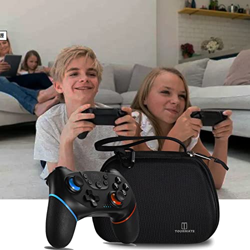 Tourmate Hard Controller Case Compatible for Switch Wireless Pro Controller, Travel Protective Carrying Storage Bag - color: Black