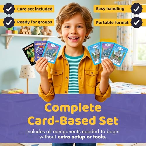 Matica Quest: The Fantasy Math Card Game for Kids Ages 7+, Educational Strategy Game on Place Value & Probability, Fun Family or Classroom Play, 2โ6 Players