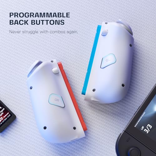 NYXI Hyperion 3 Switch 2 Controller–World's First Third-Party Wireless Controller for Switch 2, 9-Axis Gyro, Hall Effect Joystick, Full Mechanical Buttons, Dual Back Buttons & Adjustable Vibration (White) - color: White