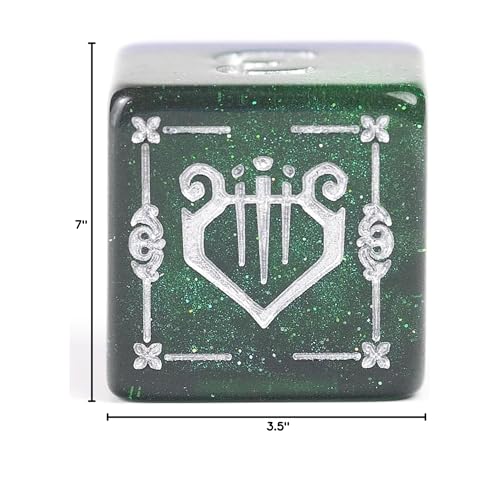 D&D Adventure Dice (Bard Class: Blue) - style: Bard Class: Blue