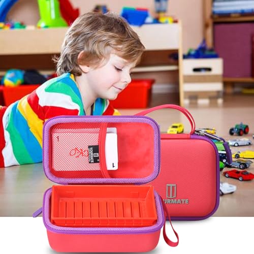 Tourmate Hard Case Replacement for Winning Moves RACK-O, Retro package Card Game (Case Only) (Red + Purple) - color: Red + Purple