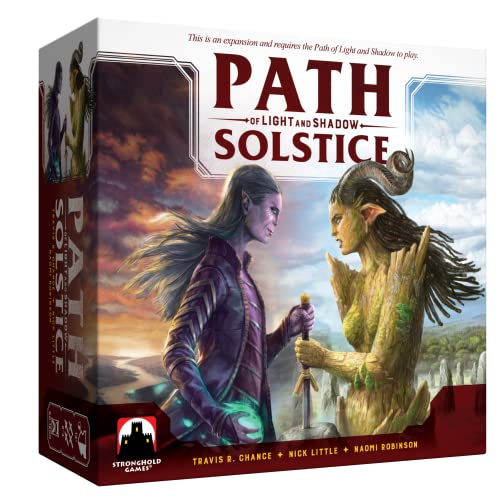 Indie Boards & Cards Path of Light and Shadow Solstice | Strategy Board Game, Ages 14+, 1-4 Players