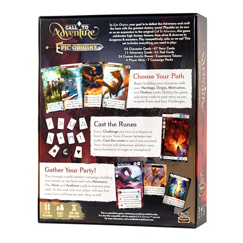 Brotherwise Games Call to Adventure: Epic Origins