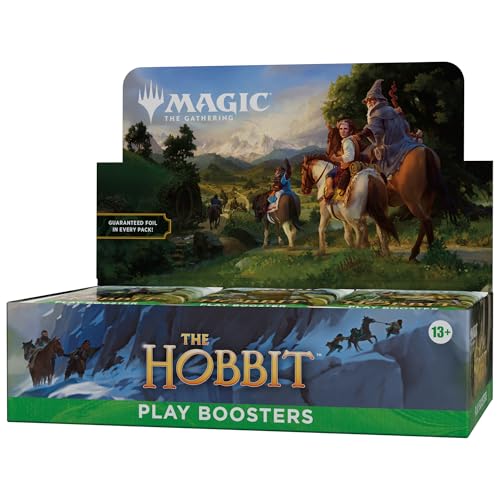 Magic: The Gathering | The Hobbit Play Booster Box | 30 Packs + 1 Foil Box Topper Card | Collectible Trading Card Game