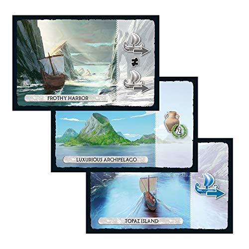 Asmodee 7 Wonders Armada Expansion - Naval Warfare and Enhanced Player Interaction, Strategy Game for Kids & Adults, Ages 10+, 3-7 Players, 40 Minute Playtime | Command powerful fleets and explore new islands in this epic expansion. Ages 10+, 3-7 Players,