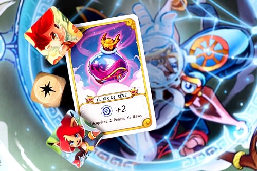 Dream Quest Board Game - Fantasy Adventure Game, Cooperative Strategy Game, Fun Family Game for Kids & Adults, Ages 10+, 2 Players, 30-60 Minute Playtime, Made by Space Cow