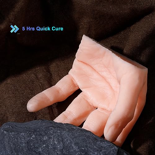BBDINO 00-30 Super-Soft Silicone Rubber Flesh Like Translucent 8.8 Lbs | Skin Safe 1A:1B Mix Platinum Liquid Silicone for Practice Skin/Prosthetic Appliances/Cushioning for Orthotics/Special Effects - size: 1 Gallon 4000g