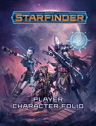Burn Buddy Starfiinder RPG Starter Kit: Player's Core Rulebook Handbook & Character Folio
