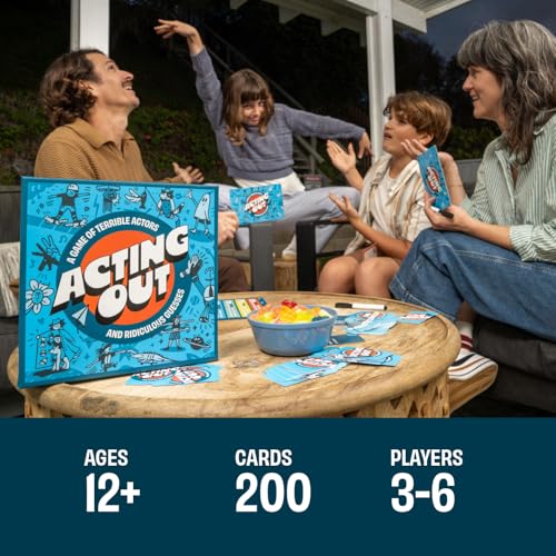 Acting Out | Charades Game for Families & Adults | Perfect For Game Night