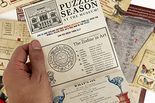 Escape From the Museum Escape Room Game - style: Museum