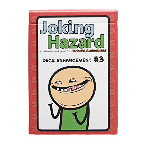 Joking Hazard Deck Enhancement #3 - Expansion Pack for Fun Party Games by Cyanide & Happiness, 100 New Hilarious Comic Cards | Perfect for Game Night | Enhancement #3 - style: Expansion Pack 3